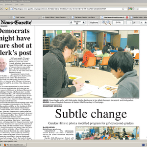 News-Gazette clippings, December 11-17 2010