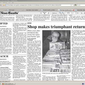 News-Gazette clippings, December 11-17 2010