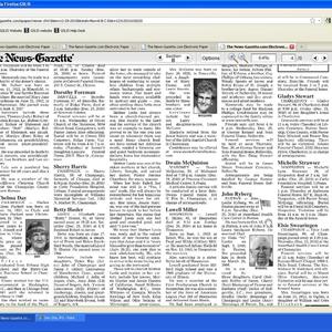 December 22-31, 2010, News-Gazette clippings