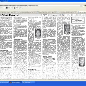 December 22-31, 2010, News-Gazette clippings