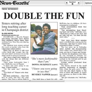 News Gazette clippings on June 5th