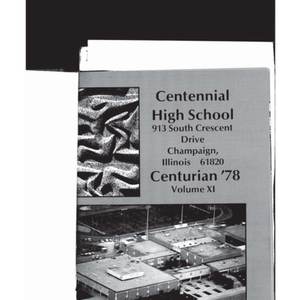 Champaign Centennial High Centurian - 1978