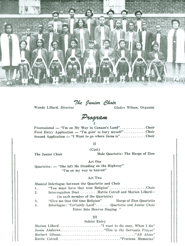 Junior choir 1946.jpg