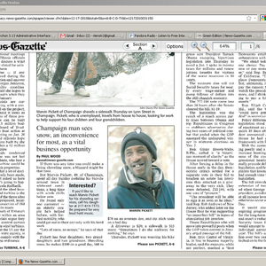 News-Gazette clippings, December 11-17 2010