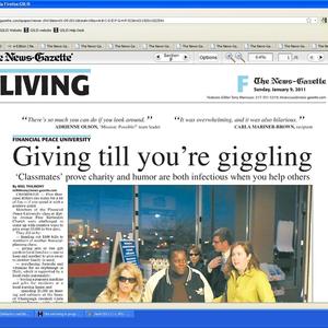 January 2011 News-Gazette clippings