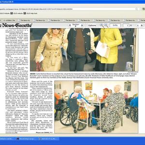 January 2011 News-Gazette clippings