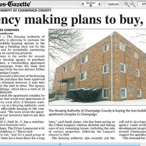 January 2011 News-Gazette clippings