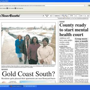 January 2011 News-Gazette clippings