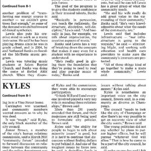 February 2011 News-Gazette clippings