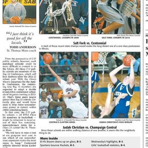 February 2011 News-Gazette clippings