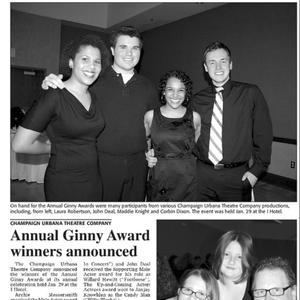 February 2011 News-Gazette clippings