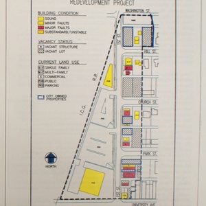 North First Street Redevelopment Project Map
