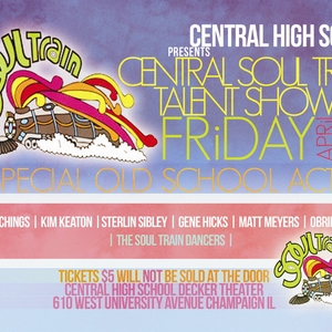Central High School African-American Club Talent Show Flyer