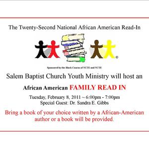 Salem Baptist Church 2011 Read-In