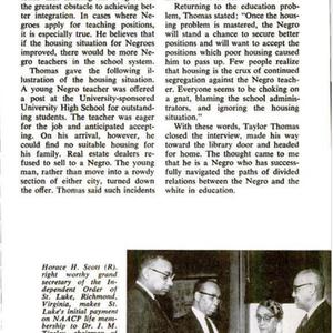 NAACP Crisis Clippings on Champaign-Urbana and University of Illinois, 1914-2007