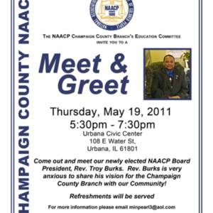 NAACP New President Meet and Greet with Rev. Troy Burks