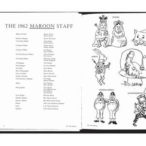 Champaign Senior High School, Maroon Yearbook - 1962