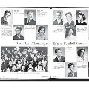 Champaign Senior High School, Maroon Yearbook - 1962