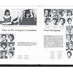 Champaign Senior High School, Maroon Yearbook - 1965