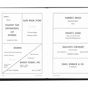 Champaign Senior High School, Maroon Yearbook - 1960