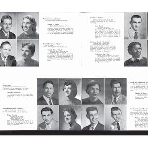 Urbana High School Yearbook - 1958