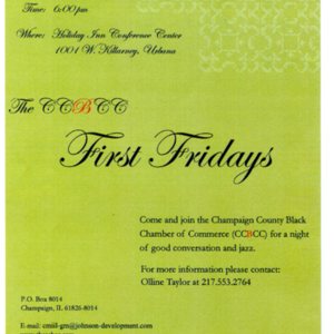 First Fridays Flyers