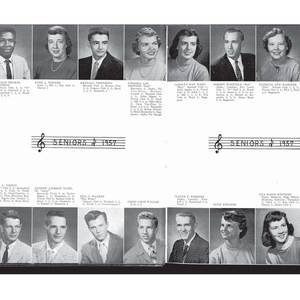 Urbana High School Rosemary - 1957