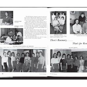 Urbana High School Rosemary - 1961