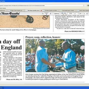 News-Gazette June 19 and 20 2010