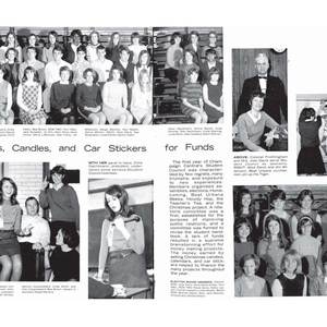 Champaign Central High School Maroon Yearbook - 1968