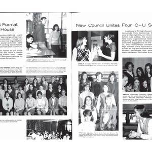 Champaign Central High School Maroon Yearbook - 1968