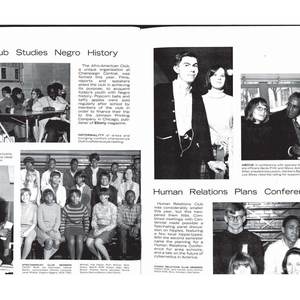 Champaign Central High School Maroon Yearbook - 1968