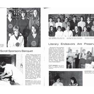 Champaign Central High School Maroon Yearbook - 1968