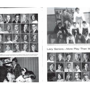 Champaign Central High School Maroon Yearbook - 1968