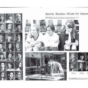 Champaign Central High School Maroon Yearbook - 1968