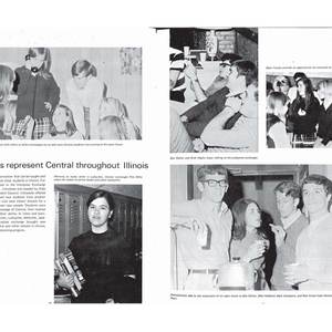 Champaign Central High School Maroon Yearbook - 1970