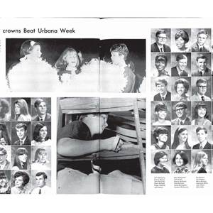 Champaign Central High School Maroon Yearbook - 1969