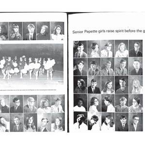 Champaign Central High School Maroon Yearbook - 1970