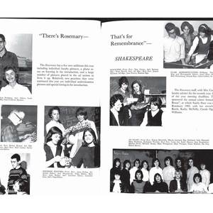 Urbana High School Rosemary - 1965