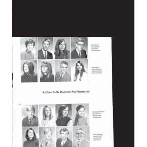 Urbana High School Rosemary Yearbook - 1969