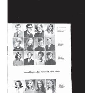 Urbana High School Rosemary Yearbook - 1969