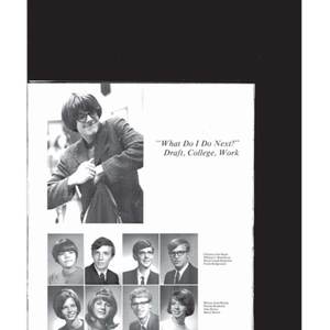 Urbana High School Rosemary Yearbook - 1968