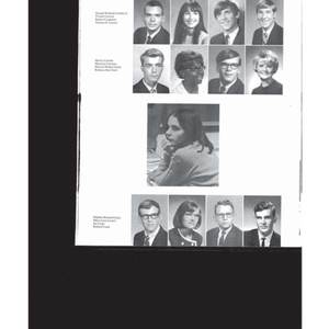 Urbana High School Rosemary Yearbook - 1968