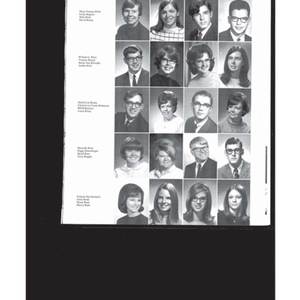 Urbana High School Rosemary Yearbook - 1968