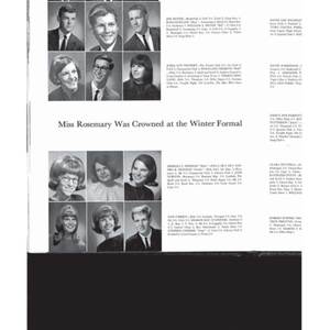Urbana High School Rosemary Yearbook - 1966