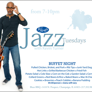 Blues BBQ and Kevin Turner Thursdays Flyer