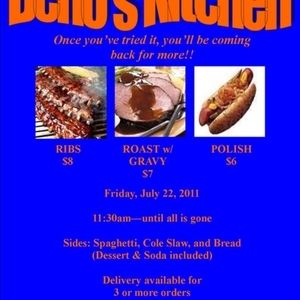 Deno&amp;#039;s Kitchen flyer