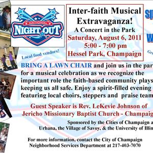 National Night Out Musical Extravaganza - Hessel Park